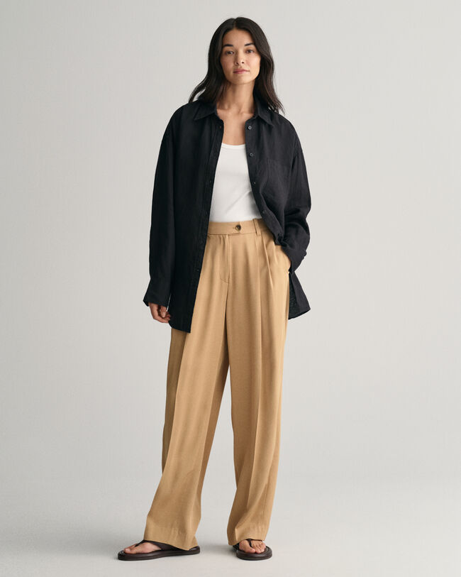 Oversized Linen Shirt