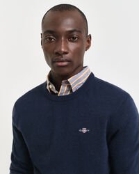 Extra Fine Lambswool Crew Neck Sweater