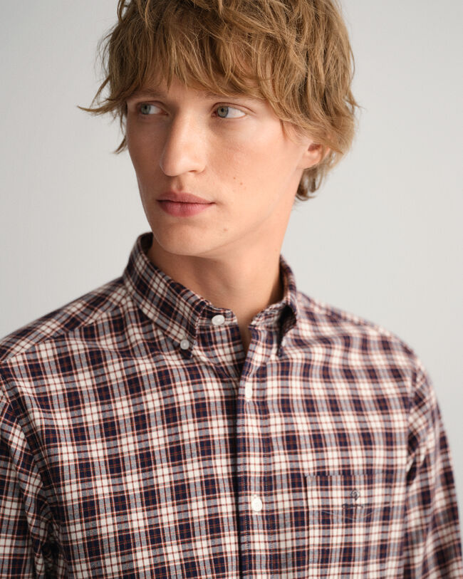 Regular Fit Flannel Check Shirt