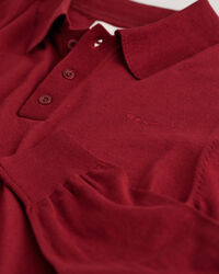 Fine Cotton Polo Sweater