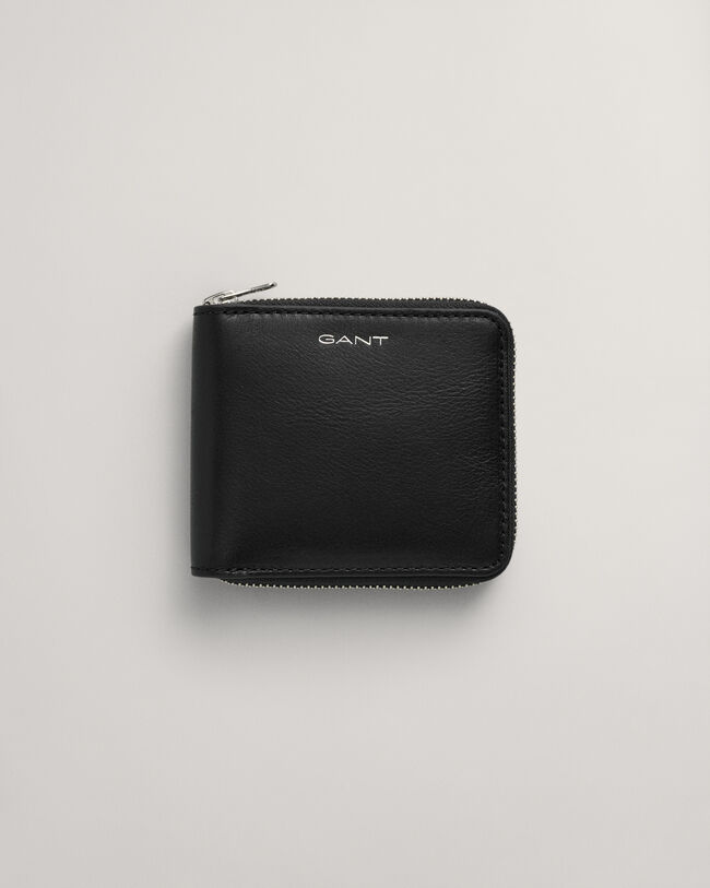 Leather Zip Wallet