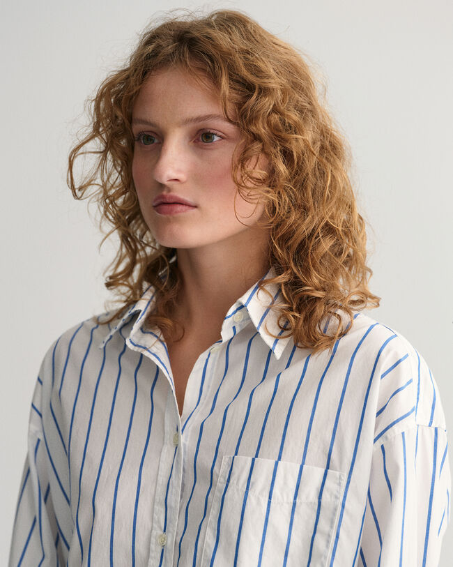 Oversized Striped Shirt