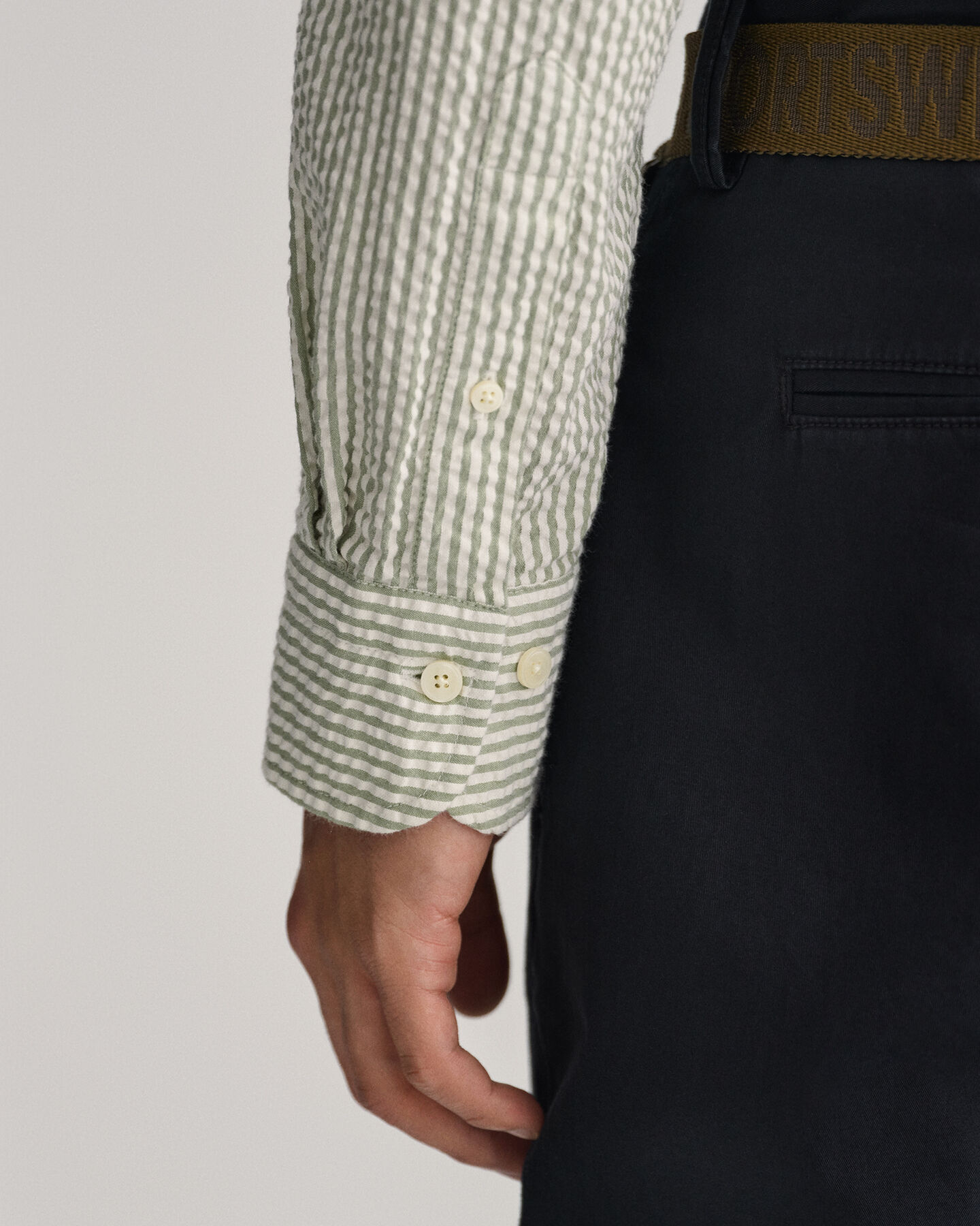 Regular Fit Seersucker Shirt