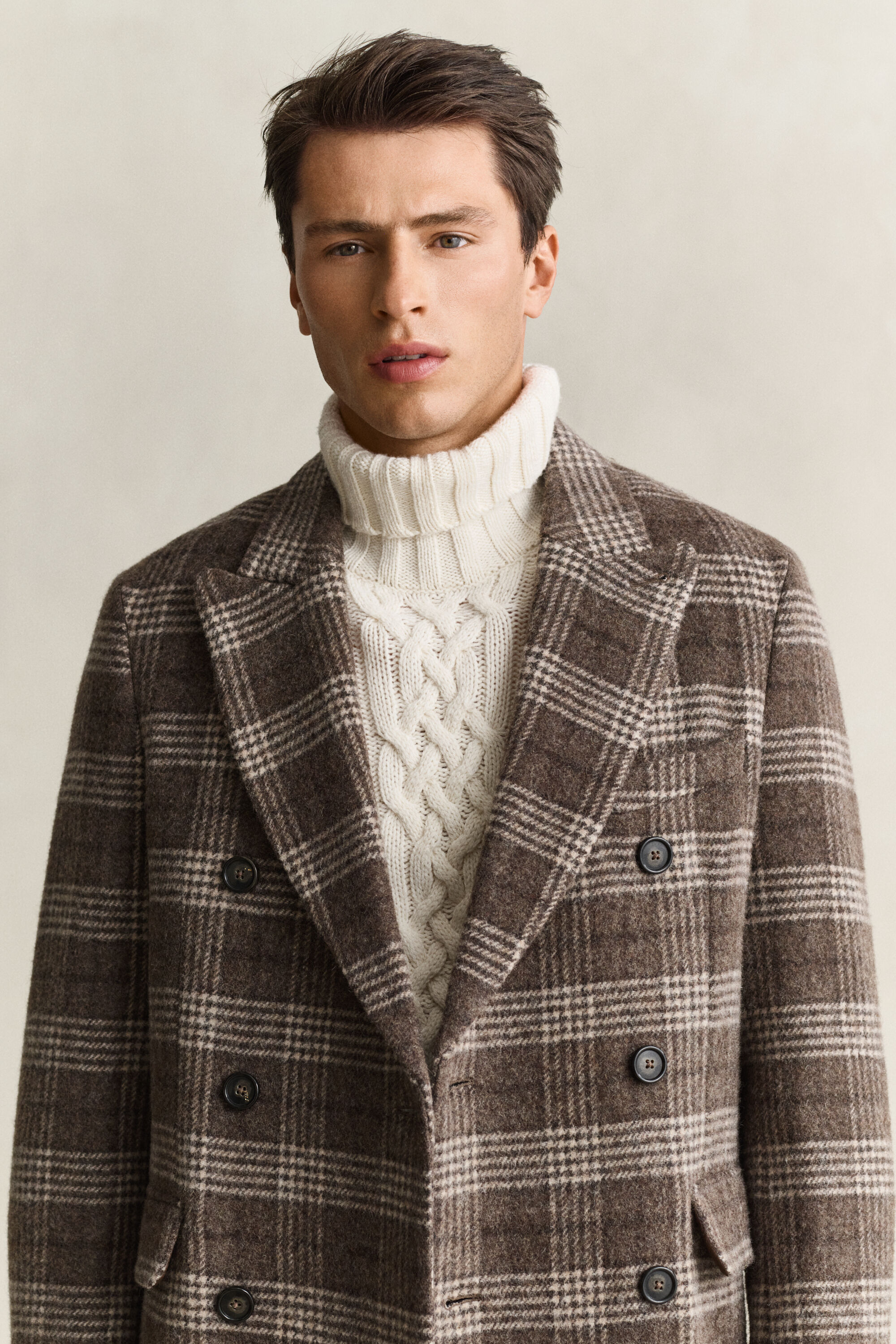 Double Breasted Wool Coat