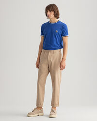 Tapered Cotton Chinos