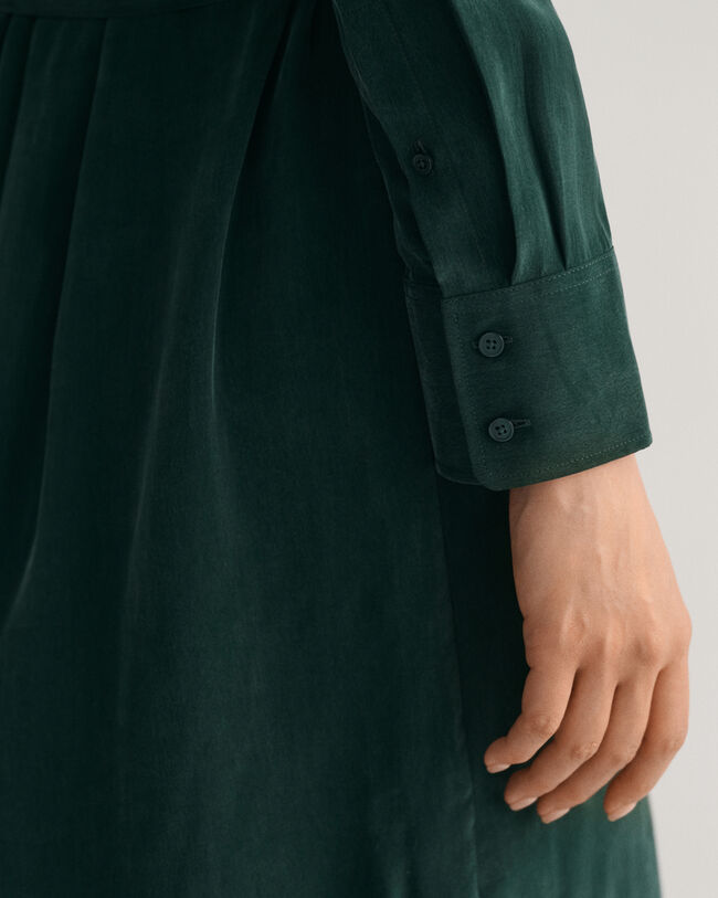 Relaxed Fit Utility Shirt Dress