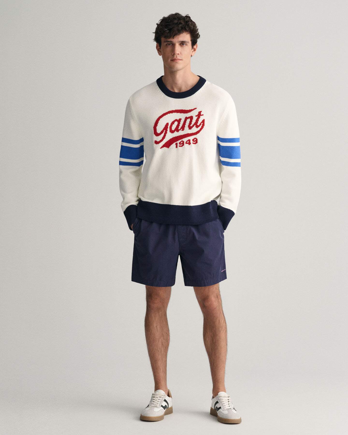 GANT Varsity Crew Neck Sweater