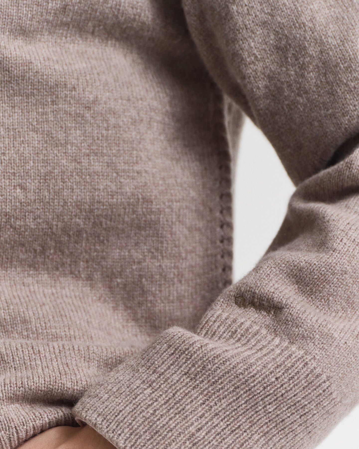 Soft Wool Cashmere Blend Crew Neck Sweater