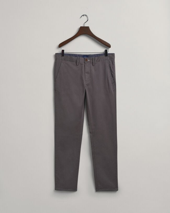 Hallden Slim Fit Twill Chinos