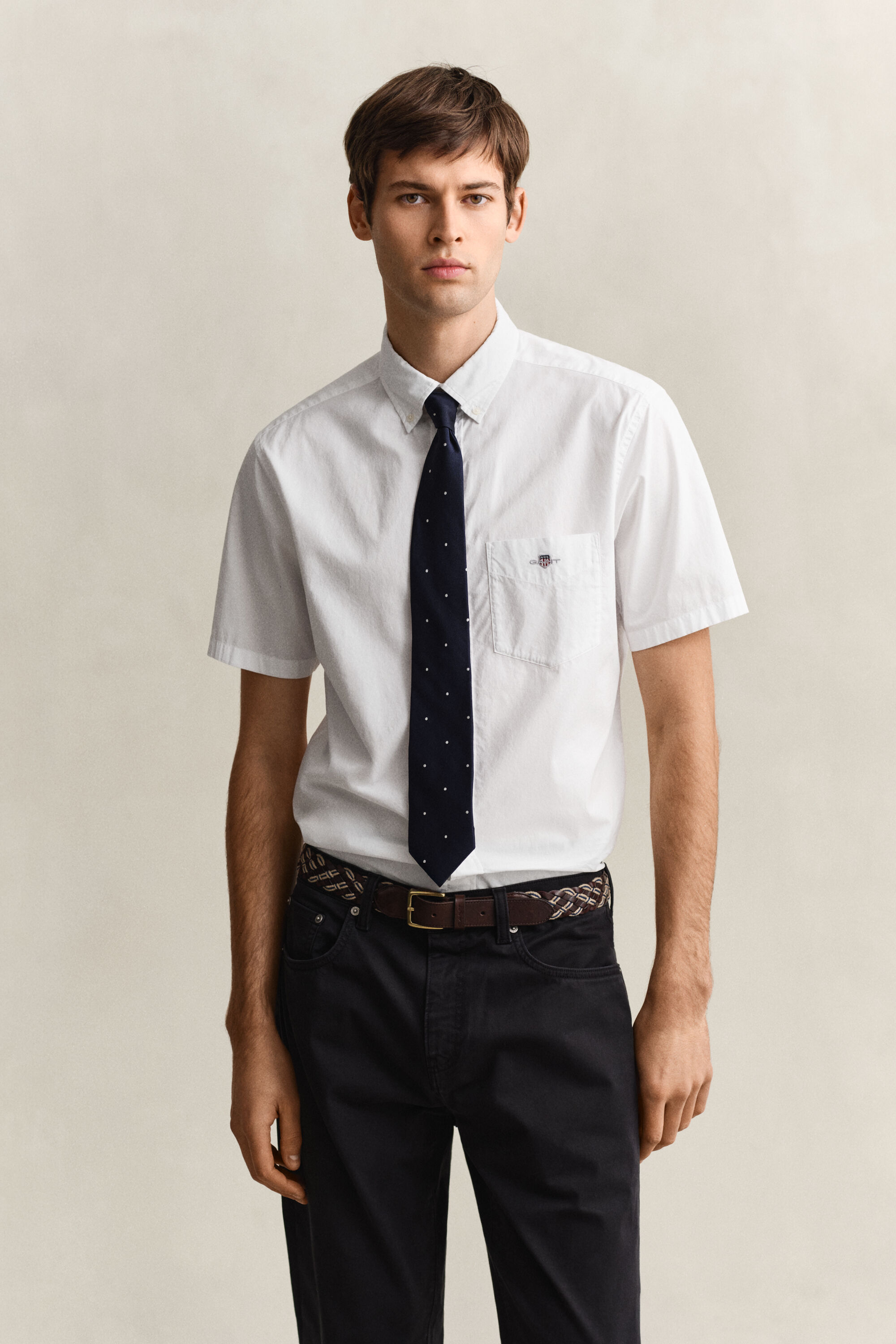Classic Poplin Short Sleeve Shirt