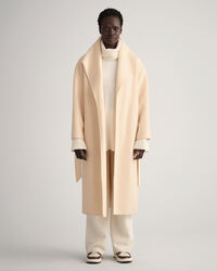 Handstitched Belted Coat