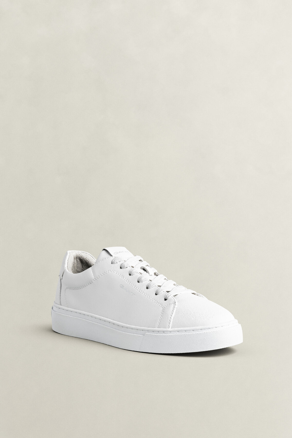 McJulien Leather Sneakers — WHITE