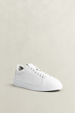 McJulien Leather Sneakers — WHITE 1