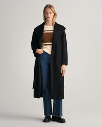 Handstitched Belted Coat