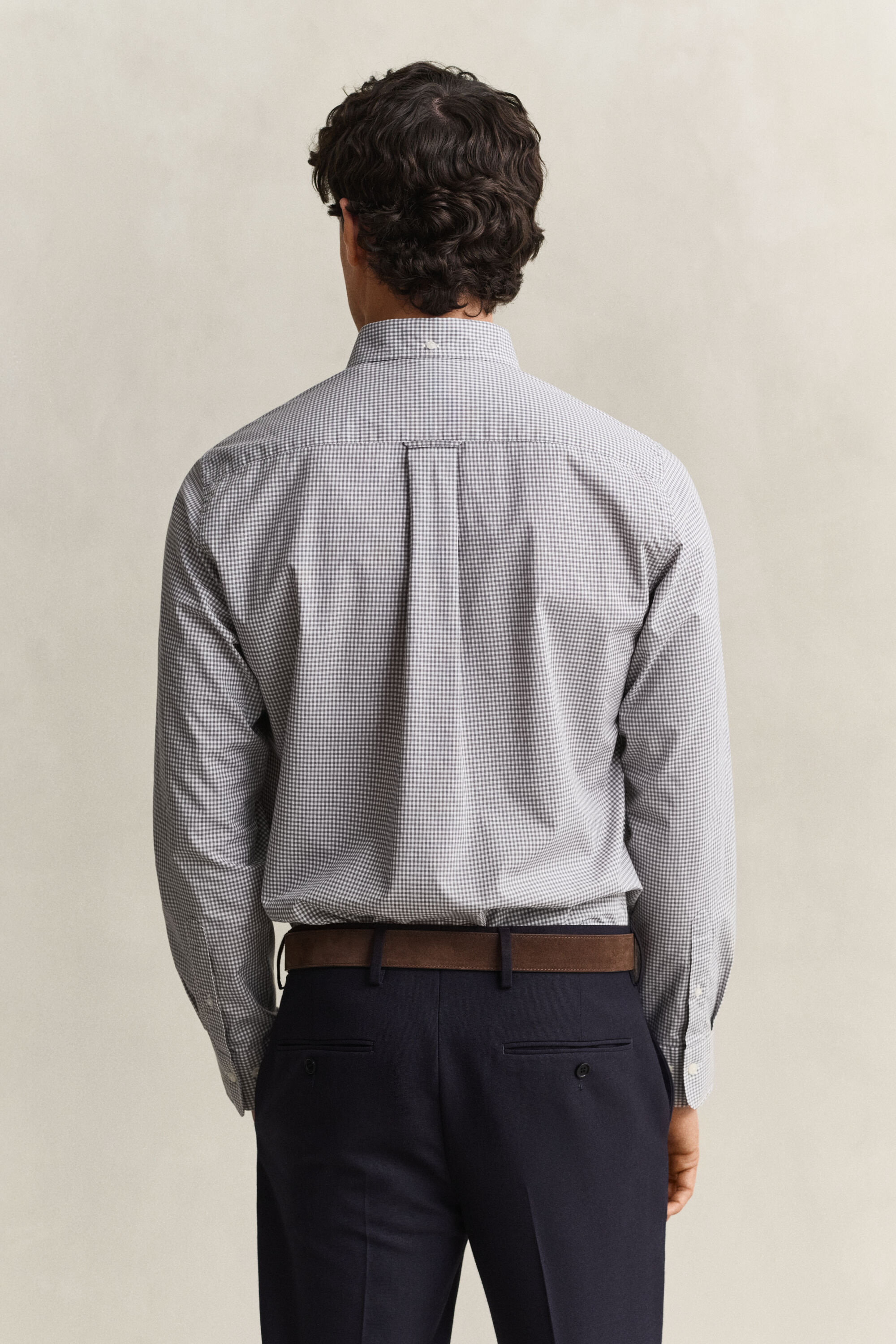 Gingham Classic Poplin Shirt