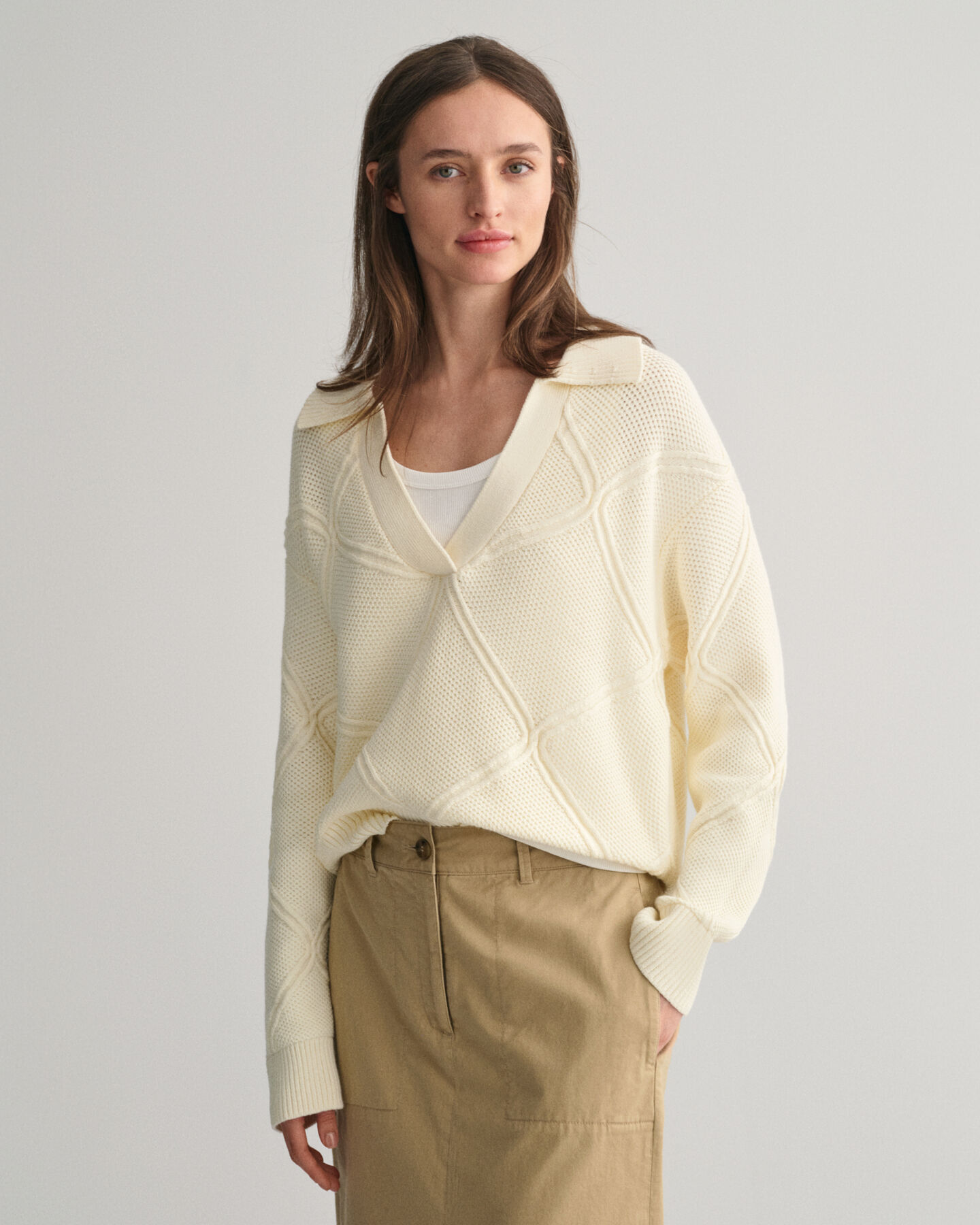 Textured Knit Rugger