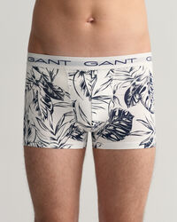 3-Pack Tropical Leaves Print Trunks
