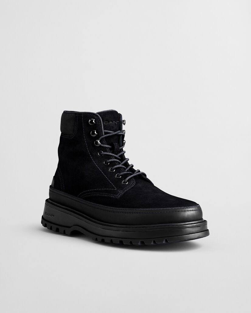 Clafton Suede Lace-Up Boots