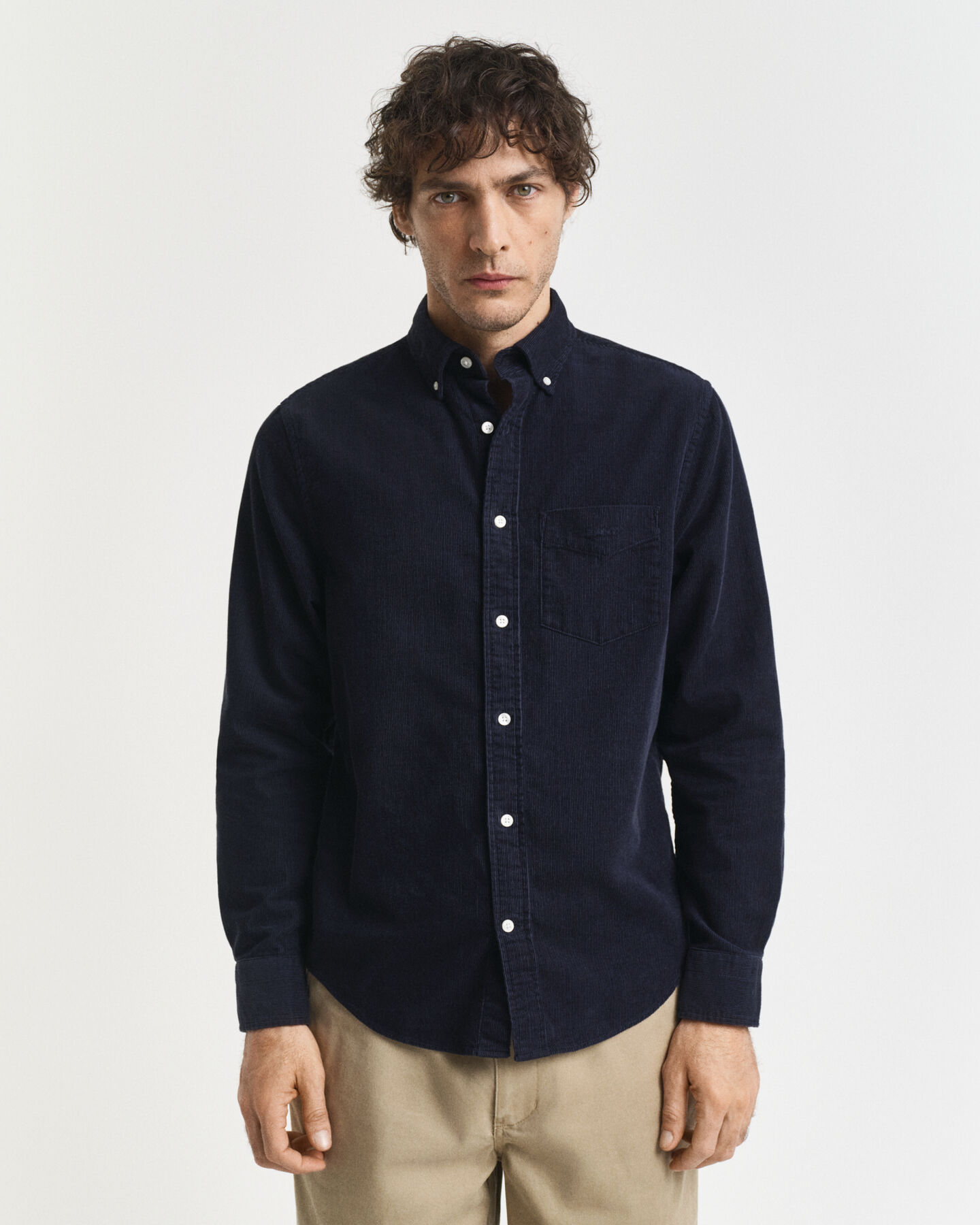 Regular Fit Corduroy Shirt