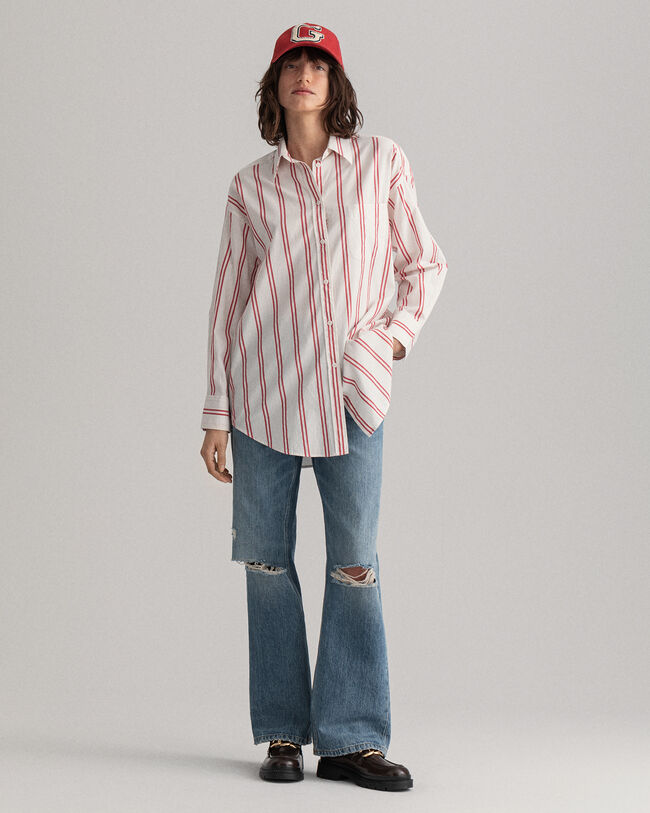 Oversized Stripe Shirt