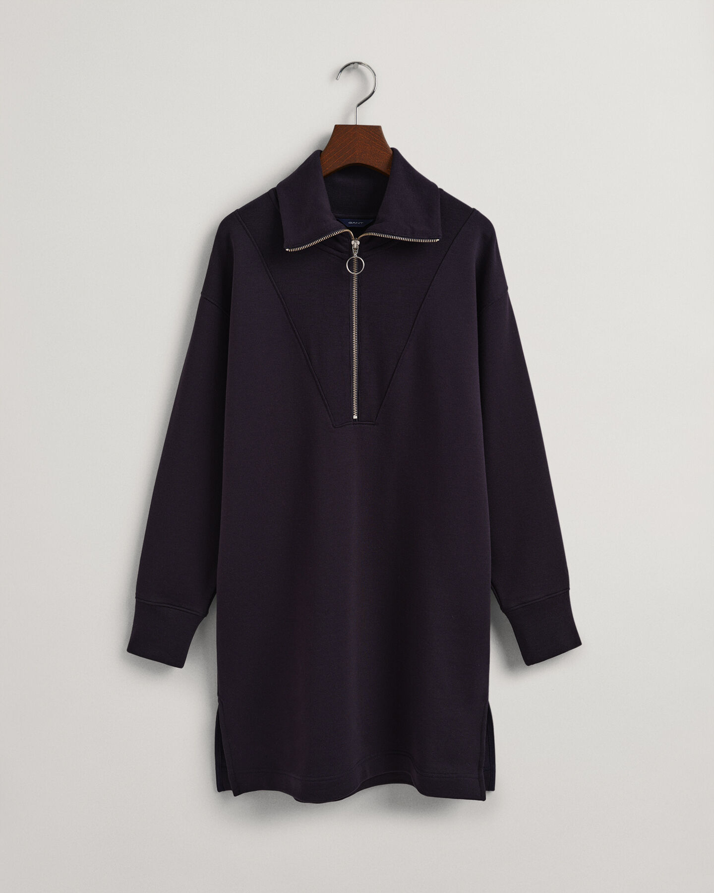 Half-Zip Sweat Dress
