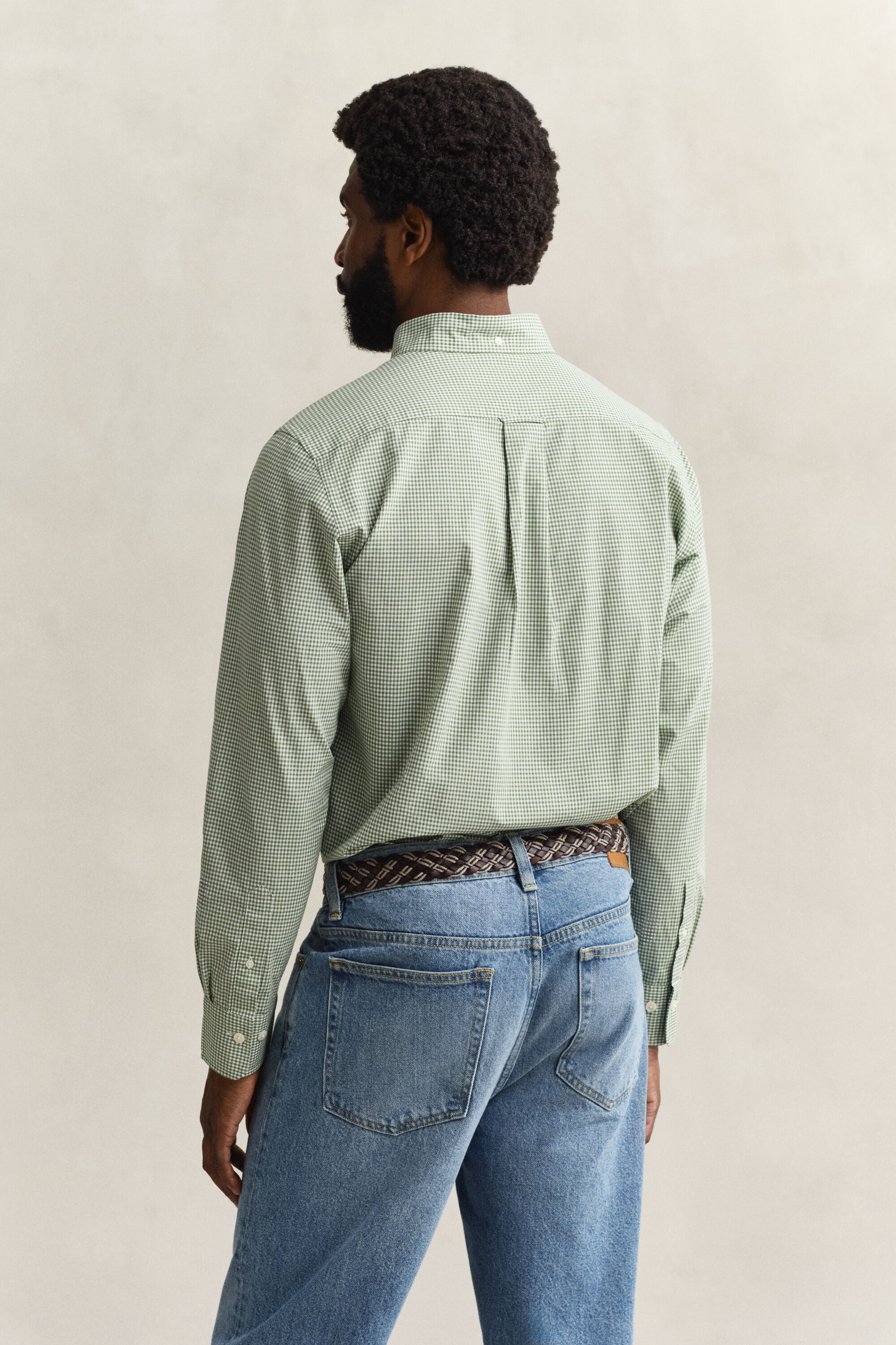 Gingham Classic Poplin Shirt