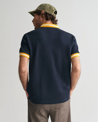 Popcorn Textured Piqué Polo Shirt