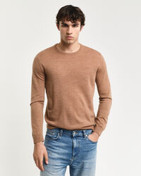 Extra Fine Merino Wool Crew Neck Sweater