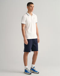 Contrast Tipped Piqu&eacute; Polo Shirt