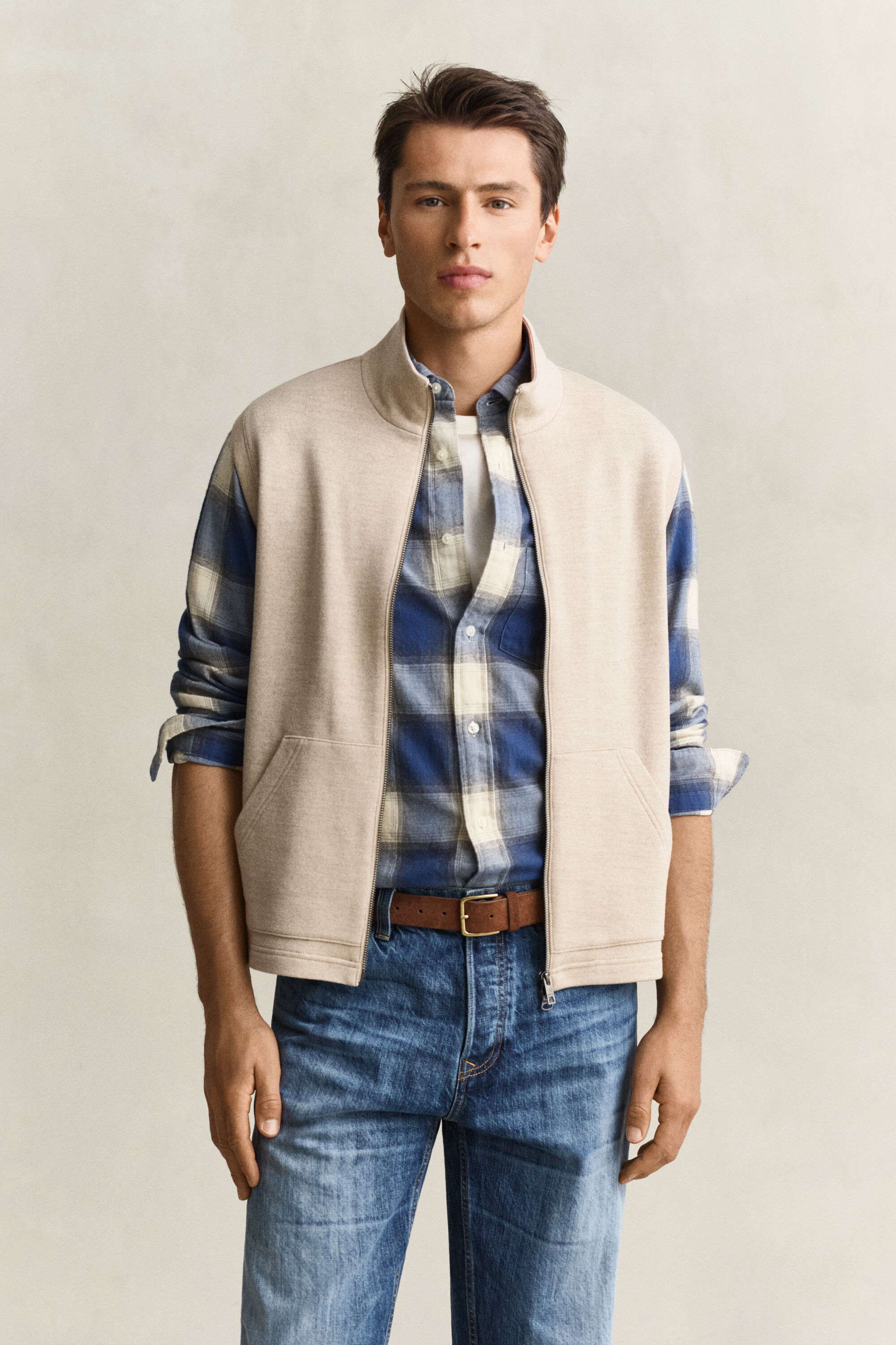 Zipped Vest