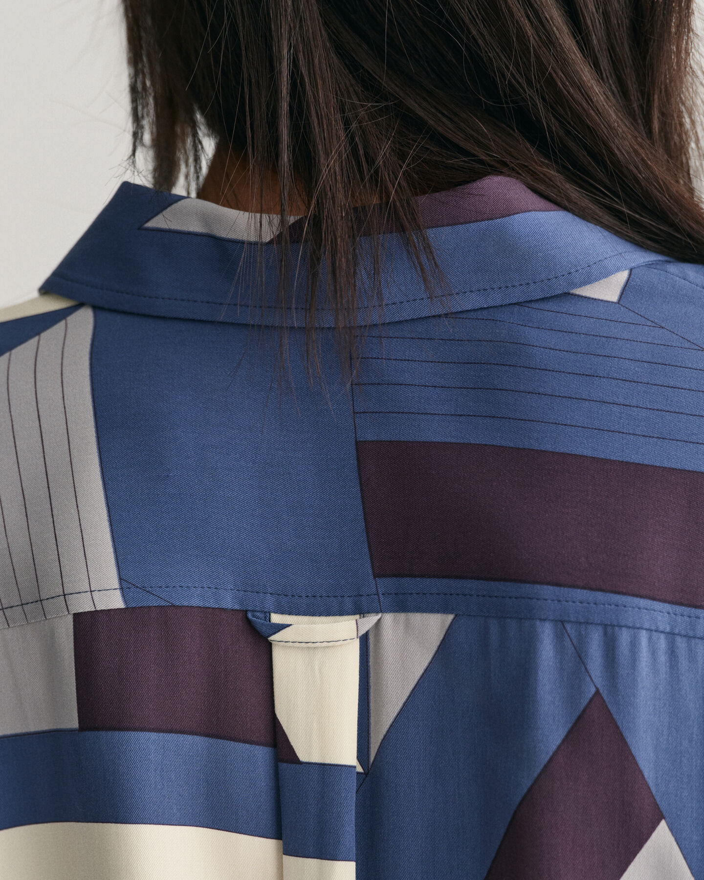 Letters Print Shirt Dress