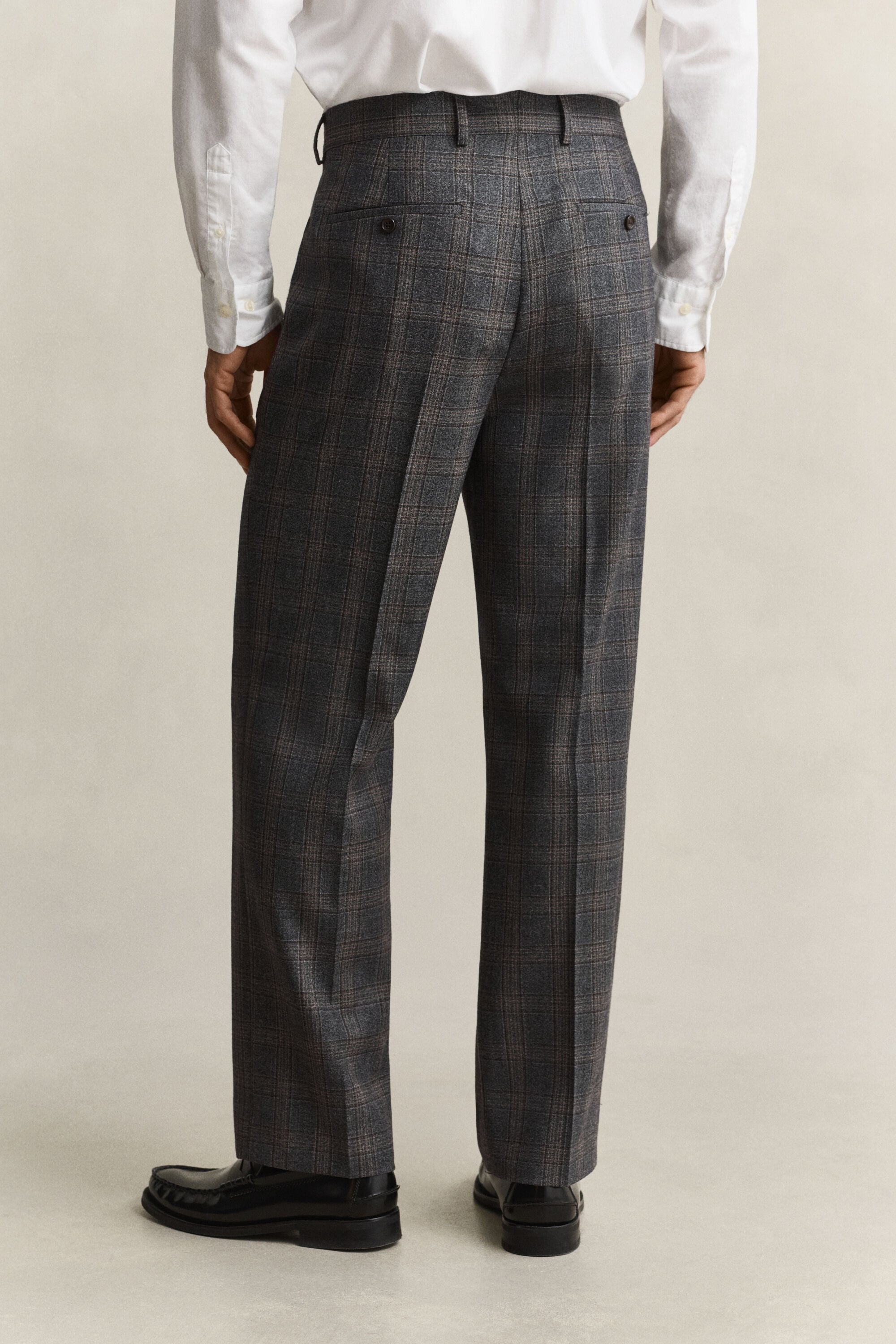 Clen Check Suit Pants