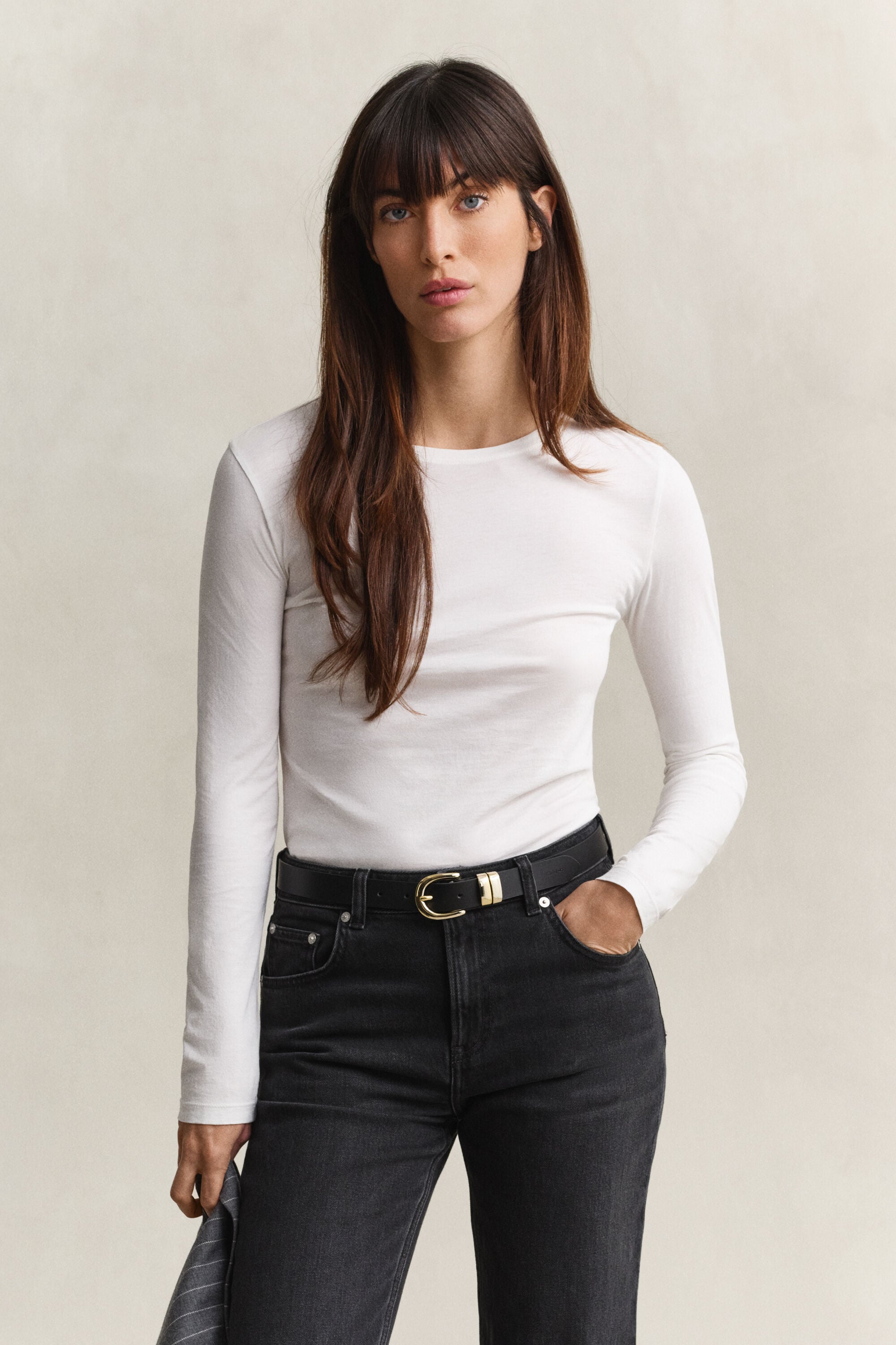 Light Cotton Long Sleeve T-Shirt
