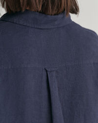 Regular Fit Linen Chambray Shirt