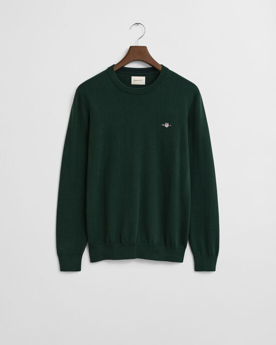 Classic Cotton Crew Neck Sweater