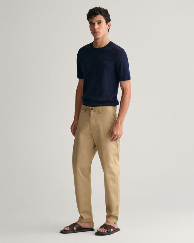 Tapered Twill Chinos