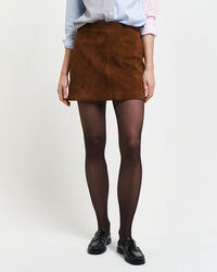 Suede Leather Skirt