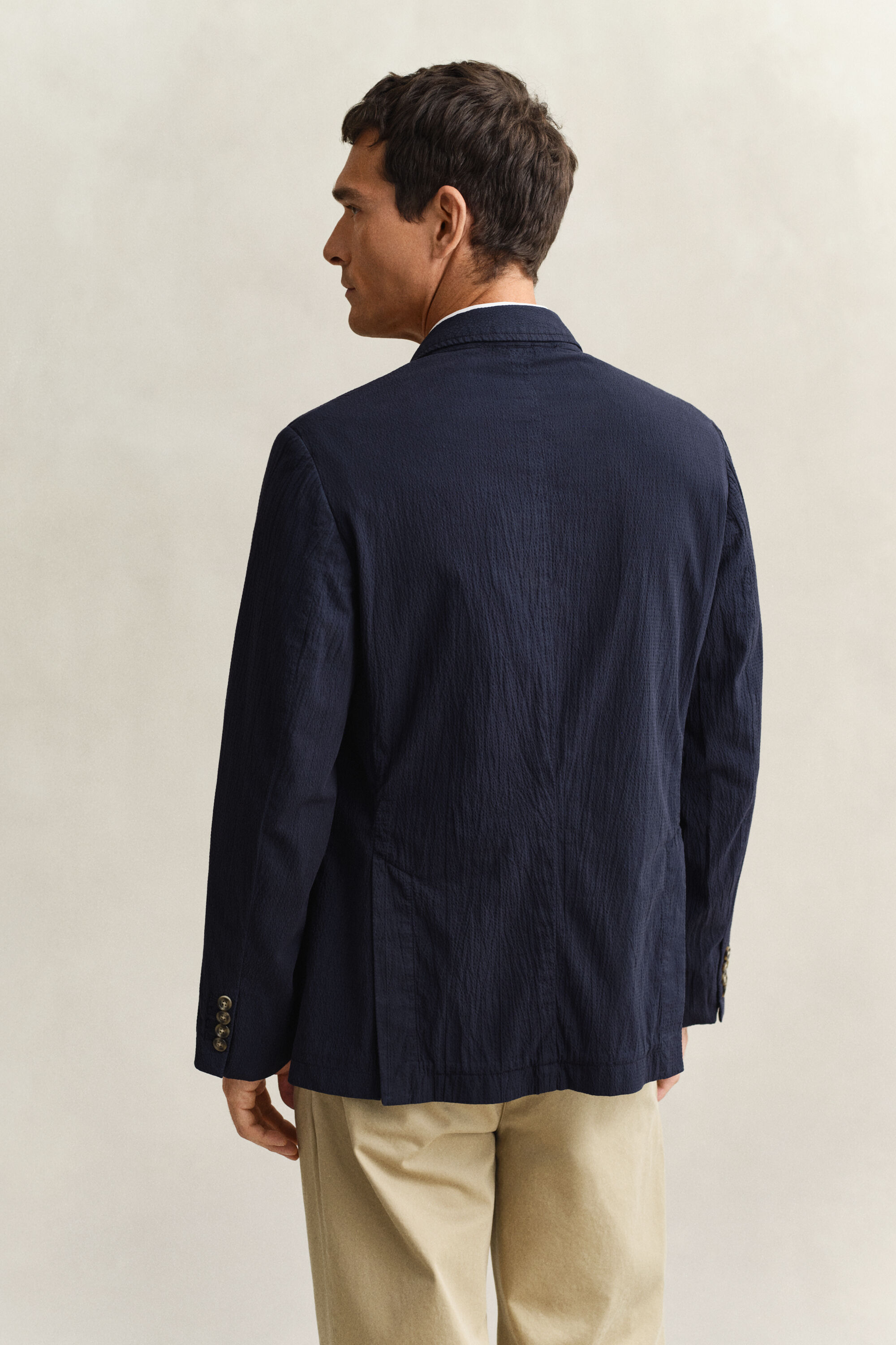 Seersucker Blazer
