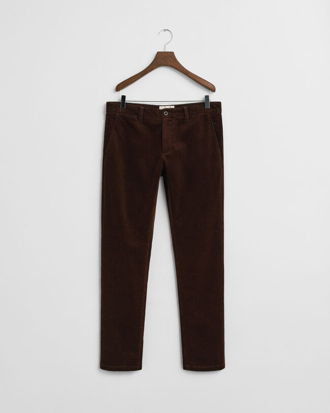 Slim Fit Corduroy Chinos