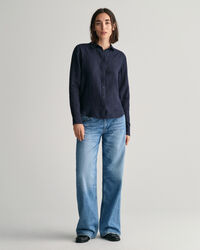 Regular Fit Linen Chambray Shirt