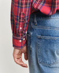 Relaxed Fit Tartan Checked Shirt