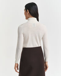 Extra Fine Merino Wool Turtleneck Sweater