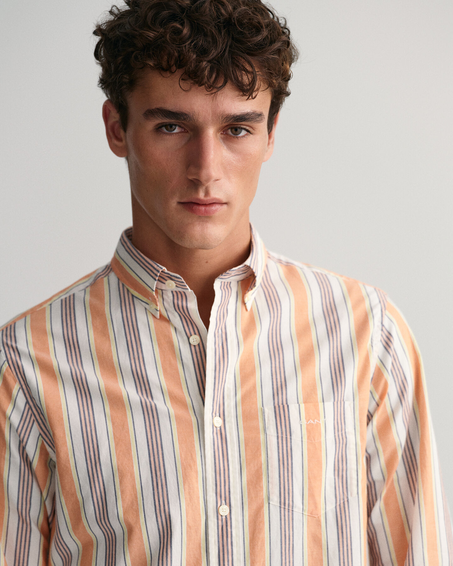 Regular Fit Colorful Striped Shirt