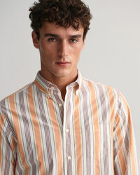 Regular Fit Colorful Striped Shirt