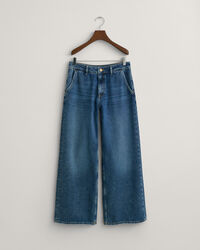 Low-Waisted Wide Leg Jeans