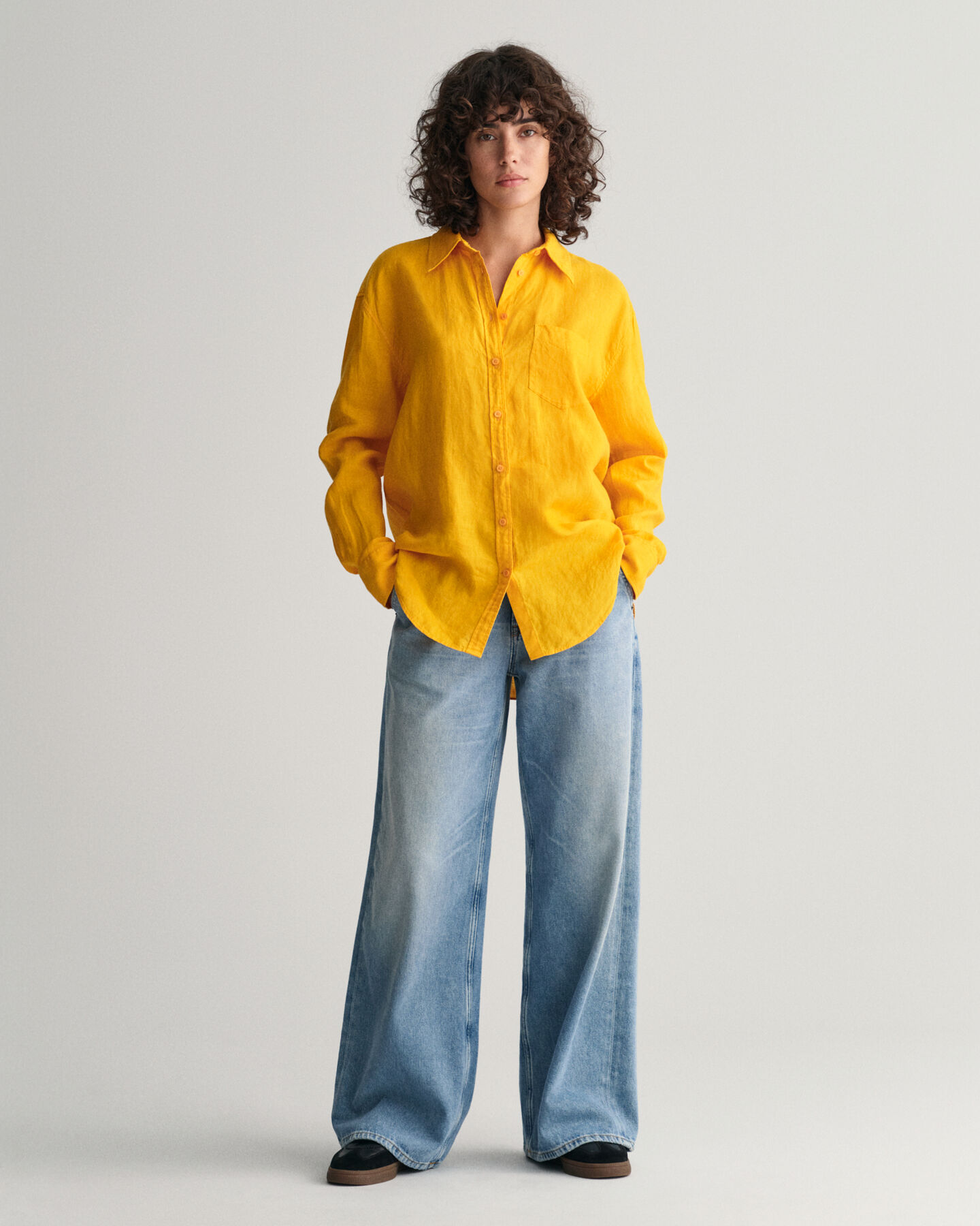 Relaxed Fit Linen Shirt