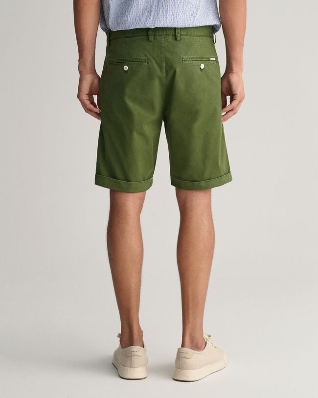 Regular Fit Sunfaded Shorts