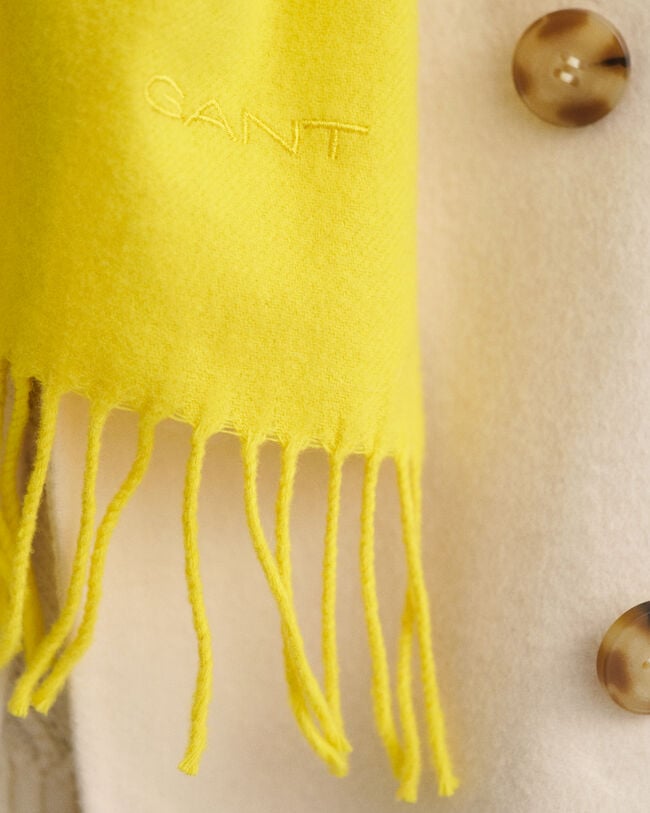 Wool Solid Woven Scarf