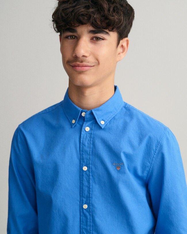 Teen Boys Cotton Twill Shirt