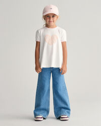 Girls Heart Graphic T-Shirt